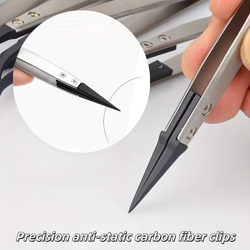 Electronics Repair Tools And Equipment - 2 шт. ESD-259, набор антистатических пинцетов,