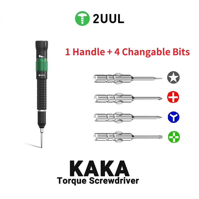 Pentalobe Screwdriver Set - 2UUL KAKA Регулируемая динамометрическая отвертка Сменные