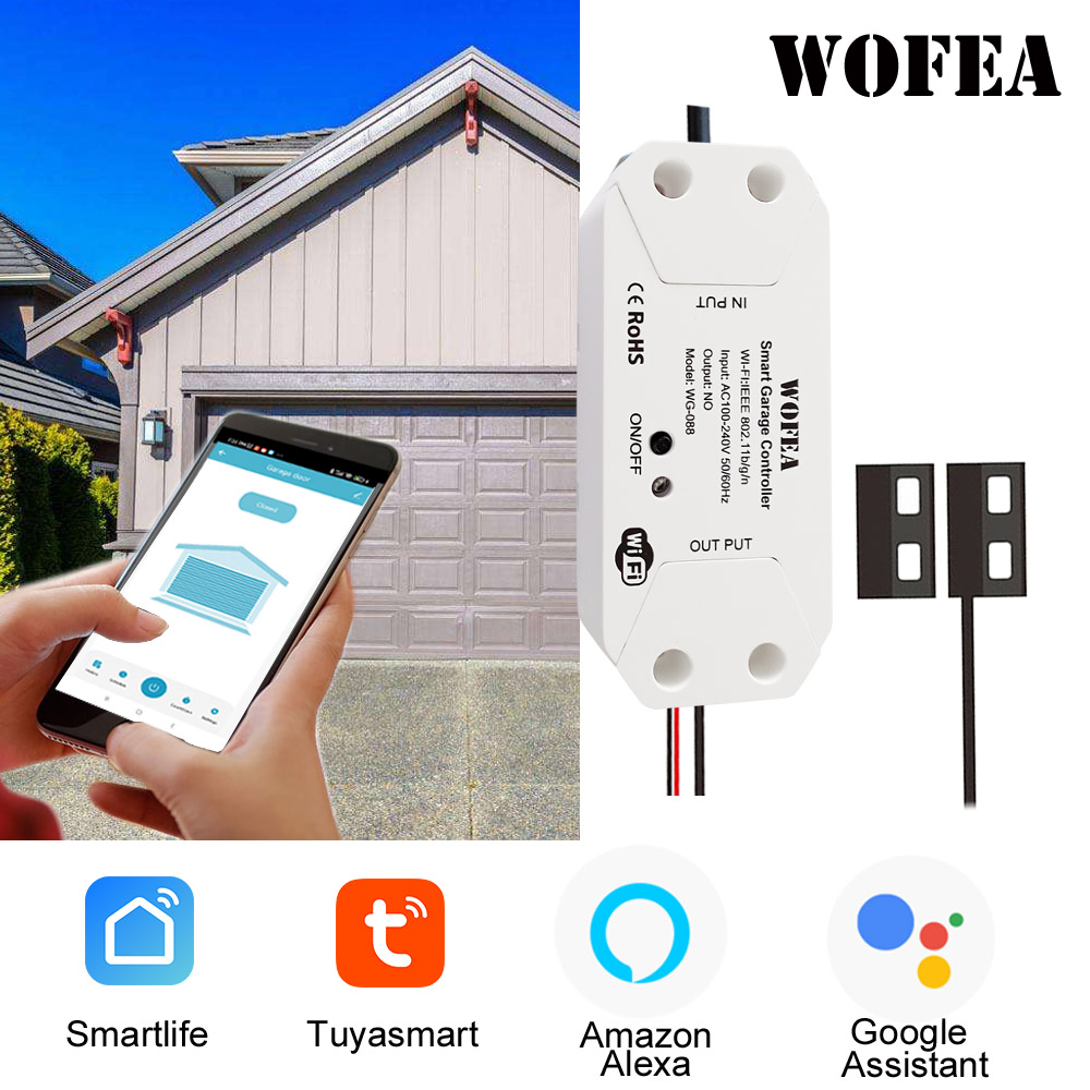 Phone Opening Tool - Контроллер открывания/закрывания гаражных ворот Wofea Tuya