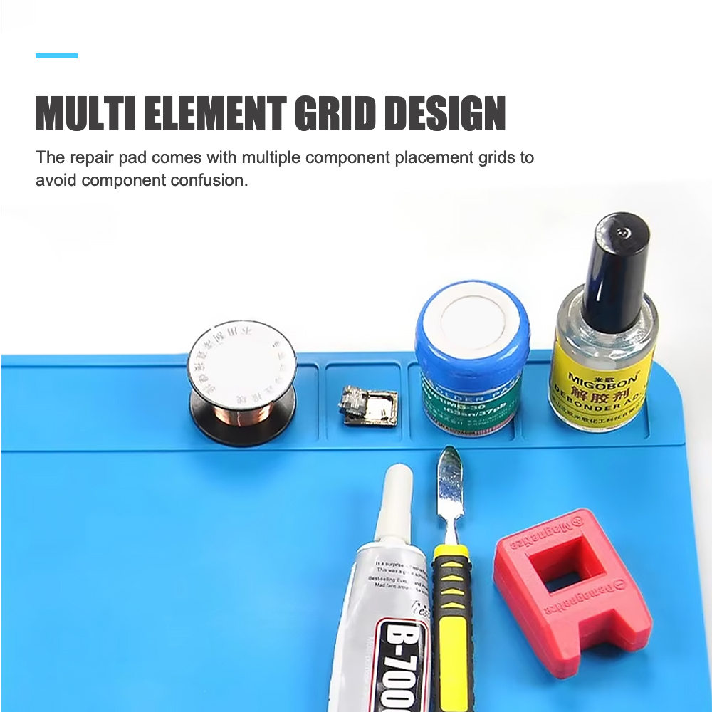 30 см x 20 см паяльный коврик  – обзор и цена Electronics Repair Tools And Equipment