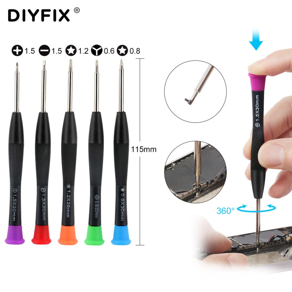 Прецизионная отвертка DIYFIX P – обзор и цена Pentalobe Screwdriver Set