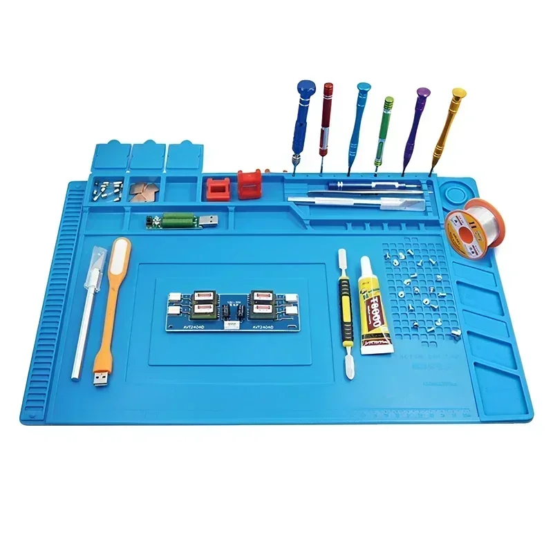 Магнитный коврик, силиконовый  – обзор и цена Electronics Repair Table