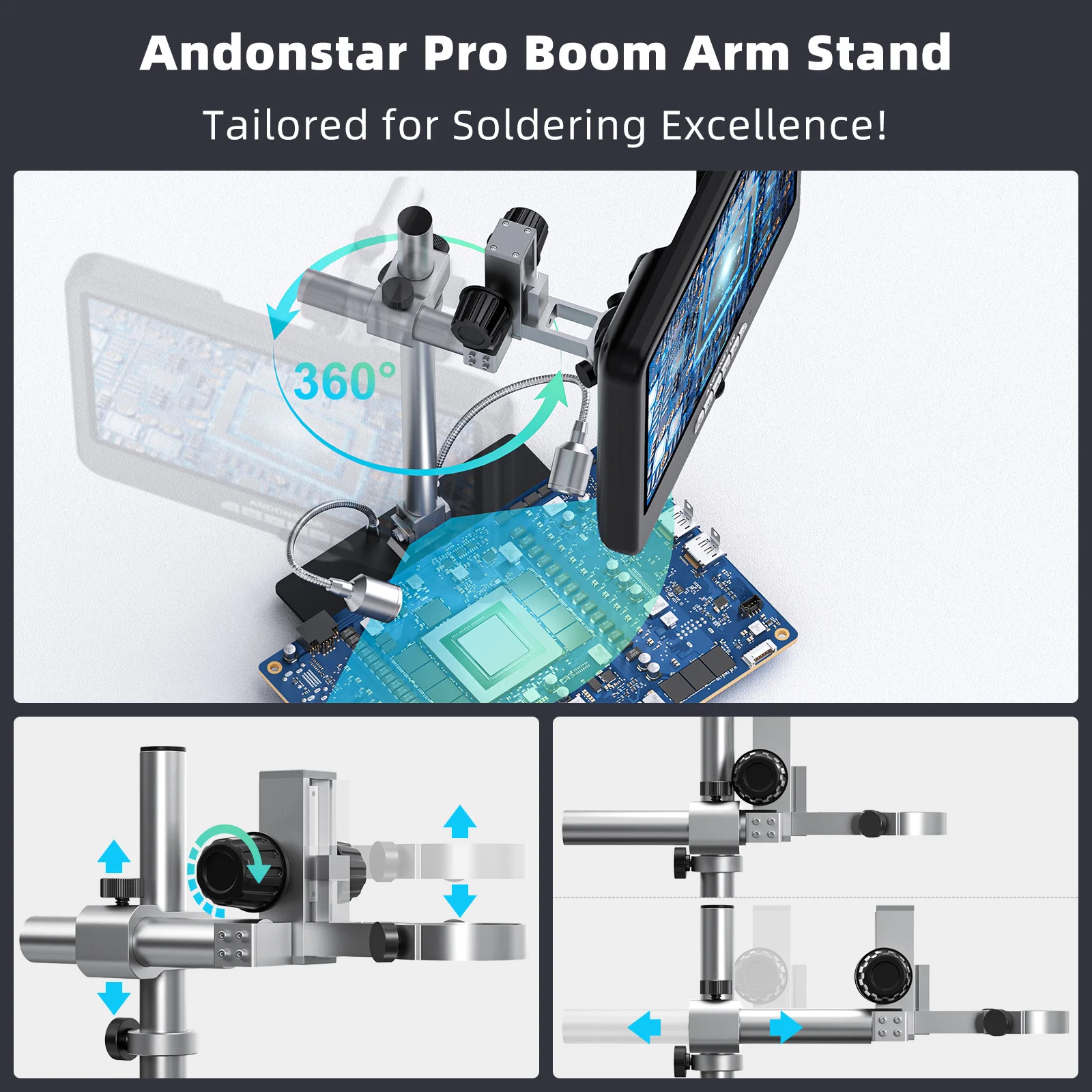 Цифровой микроскоп Andonstar A – обзор и цена Electronics Repairing