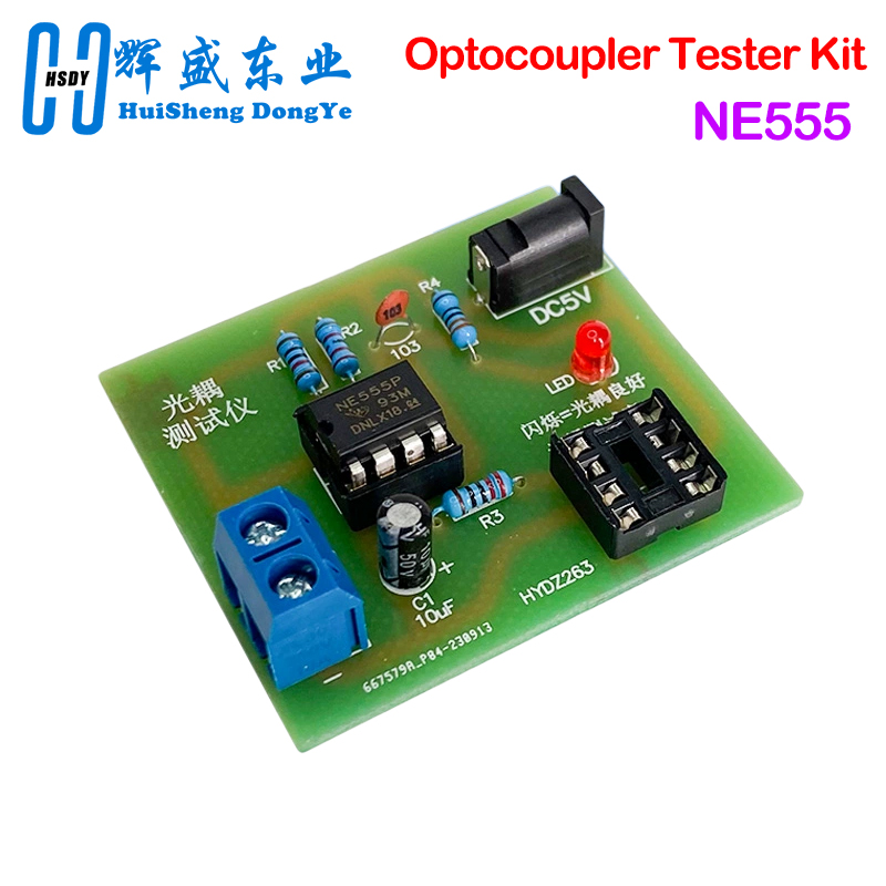 Комплект тестера оптопары 555, – обзор и цена Electronics Repair Table