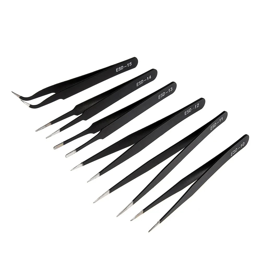 6 шт., набор прецизионных пинц – обзор и цена Electronics Repair Tools And Equipment