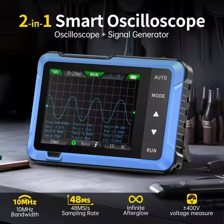 Портативный цифровой осциллогр – обзор и цена Electronics Repairing